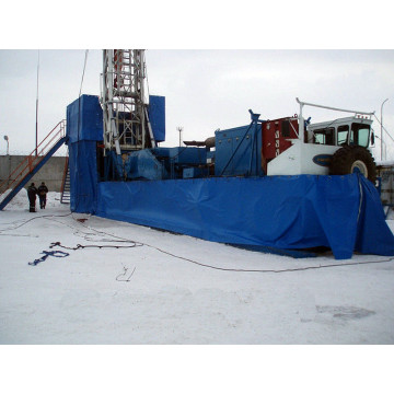 Тентовая ткань UTEX 900 г/м2, синяя - фото - 1