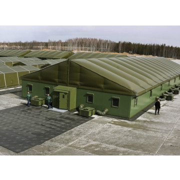 Тентовая ткань UTEX 650 г/м2, блэкаут хаки - фото - 7