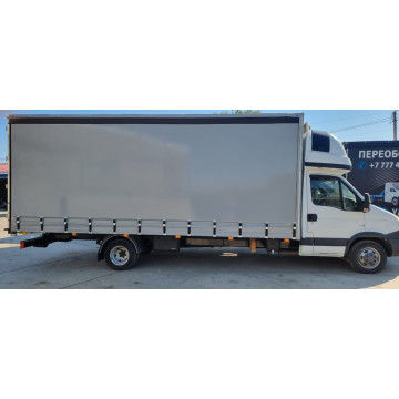 Тентовая ткань UTEX 630 г/м2, серая - фото - 8