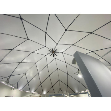Тентовая ткань UTEX 630 г/м2, серая - фото - 7