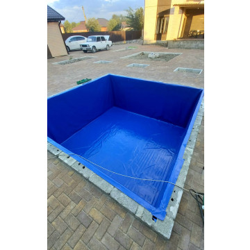 Тентовая ткань UTEX 630 г/м2, темно-серая - фото - 1